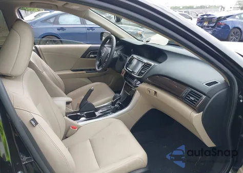 2017 Honda Accord Hybrid Touring from USA, damaged, VIN JHMCR6F77HC029546